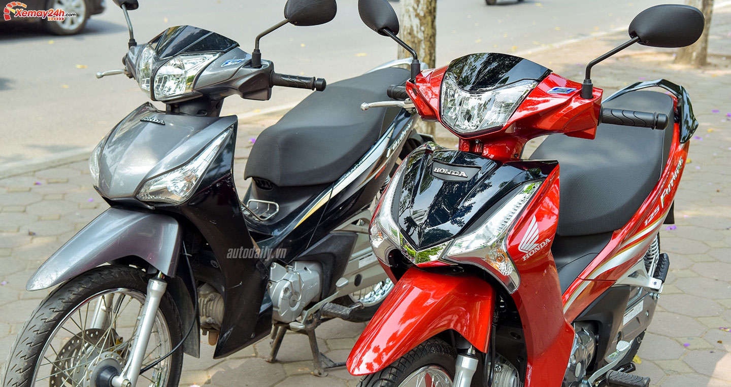Honda Việt Nam  Future FI 125cc phiên bản mới  Định tầm cao xứng tự hào  Sở hữu 2 màu mới là Bạc Nâu Đen và Xanh Đen kết hợp tem