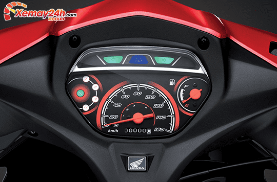 Thiết kế bảng đồng hồ của Honda Blade 110